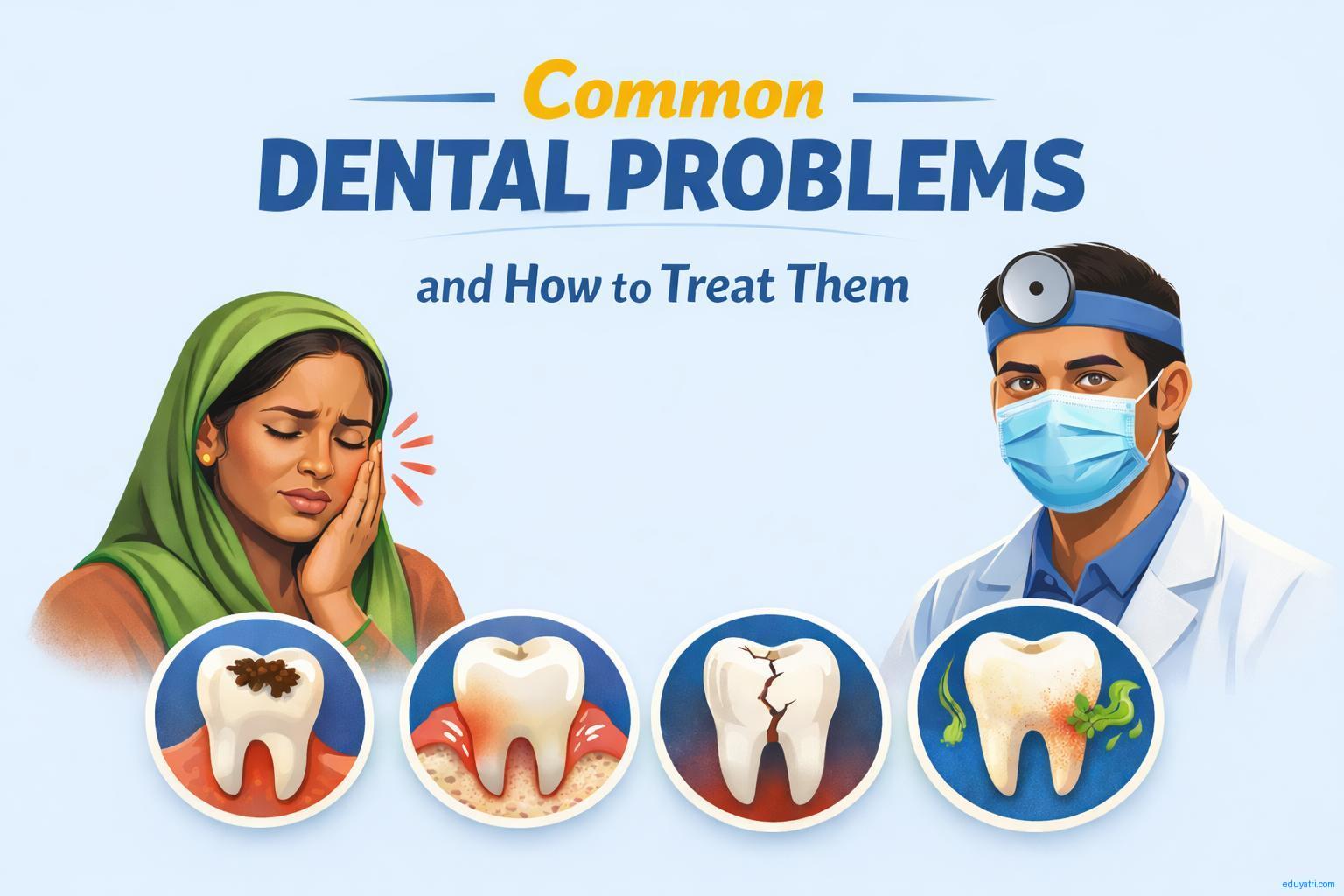 Common Dental Problems  and How to Treat Them